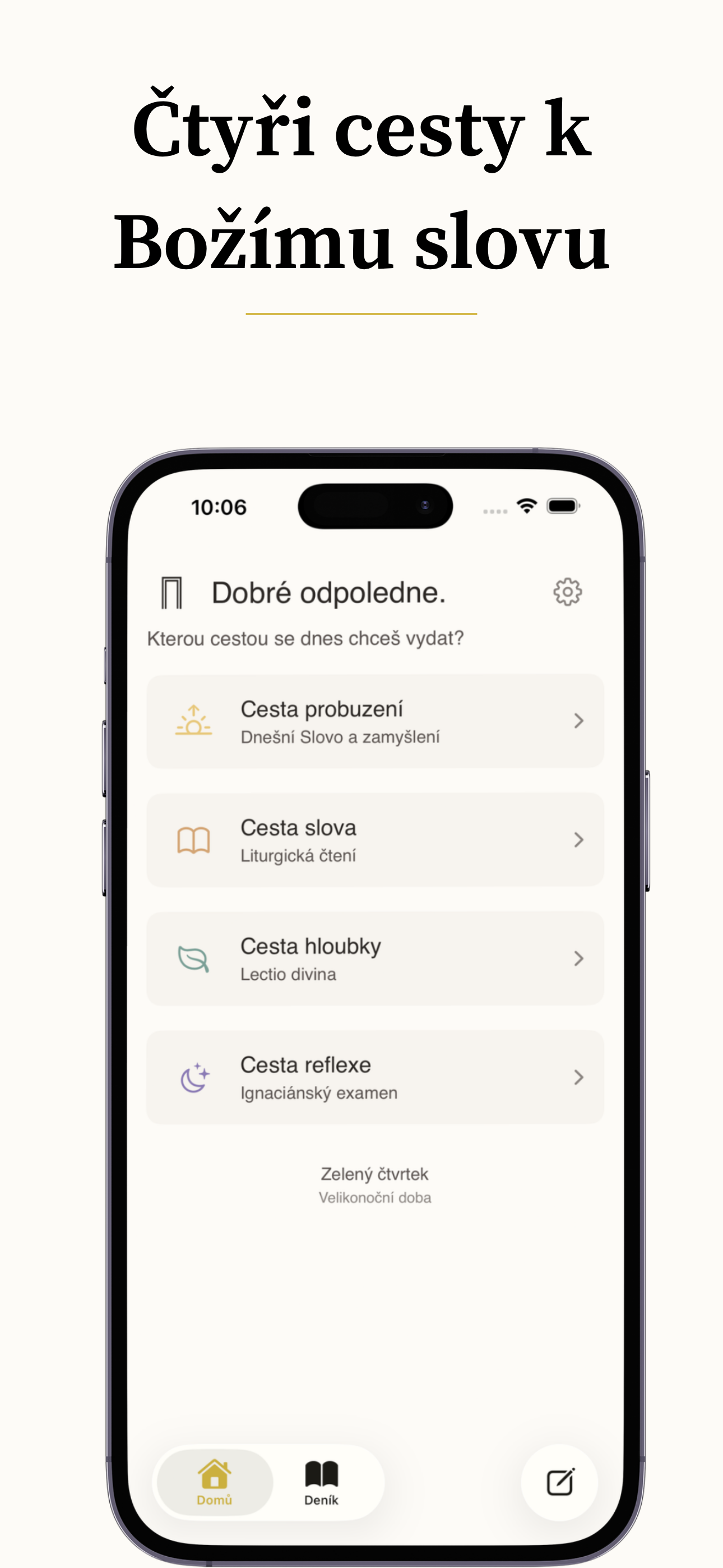 Čtyři cesty k Božímu slovu